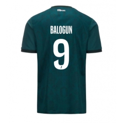 AS Monaco Folarin Balogun #9 Bortedrakt 2024-25 Kortermet