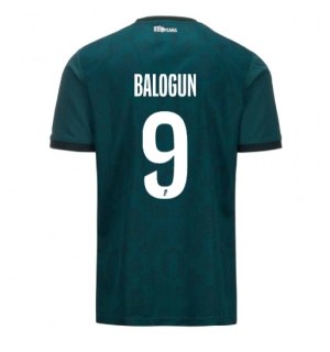 AS Monaco Folarin Balogun #9 Bortedrakt 2024-25 Kortermet