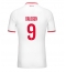 AS Monaco Folarin Balogun #9 Hjemmedrakt 2024-25 Kortermet