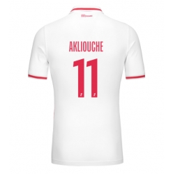 AS Monaco Maghnes Akliouche #11 Hjemmedrakt 2024-25 Kortermet