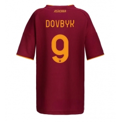 AS Roma Artem Dovbyk #9 Hjemmedrakt Dame 2025-26 Kortermet