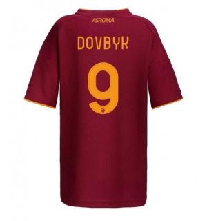 AS Roma Artem Dovbyk #9 Hjemmedrakt Dame 2025-26 Kortermet