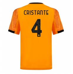 AS Roma Bryan Cristante #4 Bortedrakt 2025-26 Kortermet