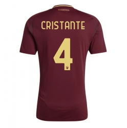 AS Roma Bryan Cristante #4 Hjemmedrakt 2024-25 Kortermet