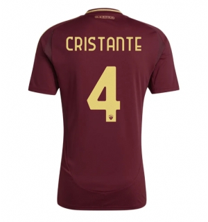 AS Roma Bryan Cristante #4 Hjemmedrakt 2024-25 Kortermet