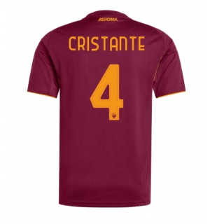 AS Roma Bryan Cristante #4 Hjemmedrakt 2025-26 Kortermet