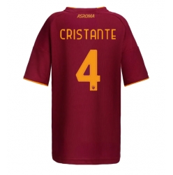 AS Roma Bryan Cristante #4 Hjemmedrakt Dame 2025-26 Kortermet