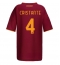 AS Roma Bryan Cristante #4 Hjemmedrakt Dame 2025-26 Kortermet AS Roma Bryan Cristante #4 Hjemmedrakt Dame 2025-26 Kortermet