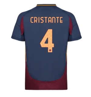 AS Roma Bryan Cristante #4 Tredjedrakt 2024-25 Kortermet