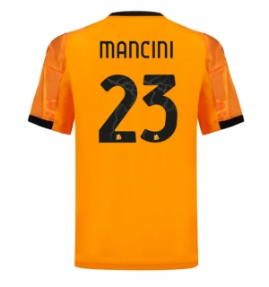 AS Roma Gianluca Mancini #23 Bortedrakt 2025-26 Kortermet