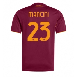 AS Roma Gianluca Mancini #23 Hjemmedrakt 2025-26 Kortermet