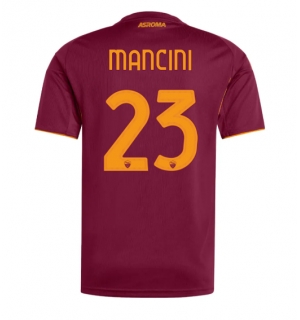 AS Roma Gianluca Mancini #23 Hjemmedrakt 2025-26 Kortermet