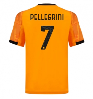 AS Roma Lorenzo Pellegrini #7 Bortedrakt 2025-26 Kortermet