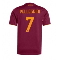 AS Roma Lorenzo Pellegrini #7 Hjemmedrakt 2025-26 Kortermet
