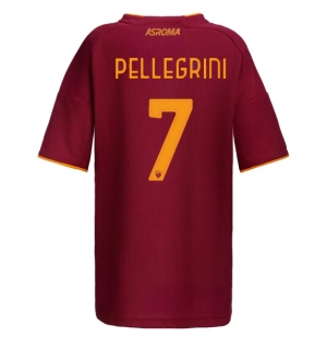 AS Roma Lorenzo Pellegrini #7 Hjemmedrakt Dame 2025-26 Kortermet
