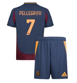 AS Roma Lorenzo Pellegrini #7 Tredjedraktsett Barn 2024-25 Kortermet (+ Korte bukser)