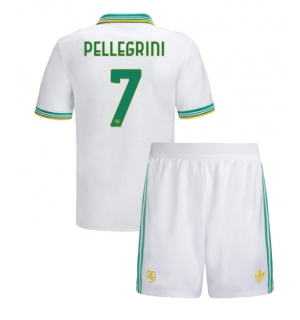 AS Roma Lorenzo Pellegrini #7 Tredjedraktsett Barn 2025-26 Kortermet (+ Korte bukser)