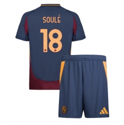 AS Roma Matias Soule #18 Tredjedraktsett Barn 2024-25 Kortermet (+ Korte bukser)