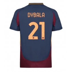 AS Roma Paulo Dybala #21 Tredjedrakt 2024-25 Kortermet