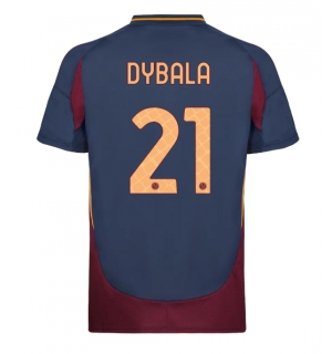 AS Roma Paulo Dybala #21 Tredjedrakt 2024-25 Kortermet