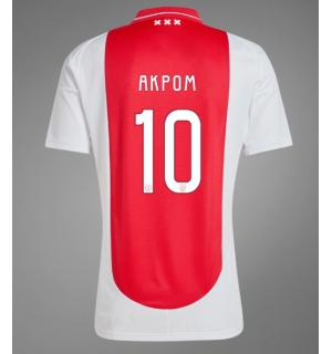Ajax Chuba Akpom #10 Hjemmedrakt 2024-25 Kortermet