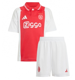 Ajax Hjemmedraktsett Barn 2024-25 Kortermet (+ Korte bukser)