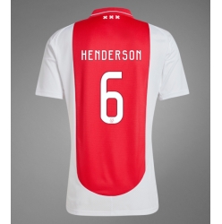Ajax Jordan Henderson #6 Hjemmedrakt 2024-25 Kortermet