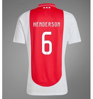 Ajax Jordan Henderson #6 Hjemmedrakt 2024-25 Kortermet