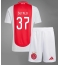 Ajax Josip Sutalo #37 Hjemmedraktsett Barn 2024-25 Kortermet (+ Korte bukser)