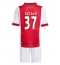 Ajax Josip Sutalo #37 Hjemmedraktsett Barn 2025-26 Kortermet (+ Korte bukser)