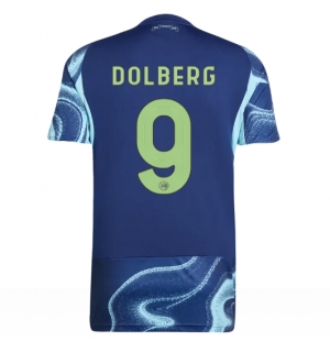 Ajax Kasper Dolberg #9 Bortedrakt 2025-26 Kortermet