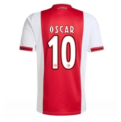 Ajax Oscar Gloukh #10 Hjemmedrakt 2025-26 Kortermet