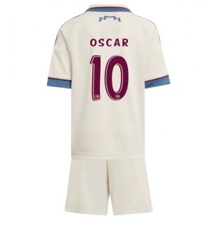 Ajax Oscar Gloukh #10 Tredjedraktsett Barn 2025-26 Kortermet (+ Korte bukser)