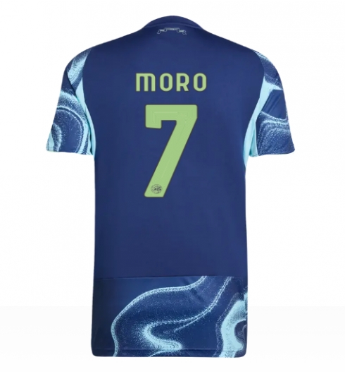 Ajax Raul Moro #7 Bortedrakt 2025-26 Kortermet Ajax Raul Moro #7 Bortedrakt 2025-26 Kortermet
