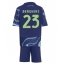 Ajax Steven Berghuis #23 Bortedraktsett Barn 2025-26 Kortermet (+ Korte bukser)