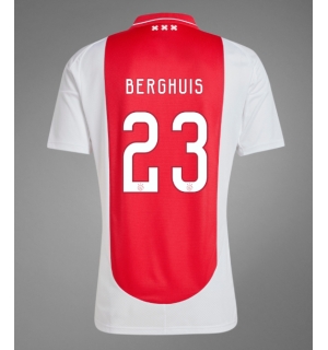 Ajax Steven Berghuis #23 Hjemmedrakt 2024-25 Kortermet