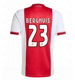 Ajax Steven Berghuis #23 Hjemmedrakt 2025-26 Kortermet