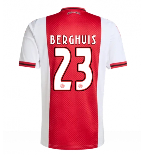 Ajax Steven Berghuis #23 Hjemmedrakt 2025-26 Kortermet Ajax Steven Berghuis #23 Hjemmedrakt 2025-26 Kortermet