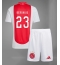 Ajax Steven Berghuis #23 Hjemmedraktsett Barn 2024-25 Kortermet (+ Korte bukser)
