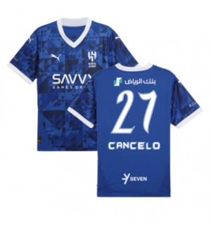 Al-Hilal Joao Cancelo #27 Hjemmedrakt 2024-25 Kortermet