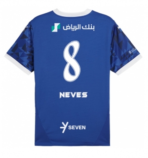 Al-Hilal Ruben Neves #8 Hjemmedrakt 2024-25 Kortermet