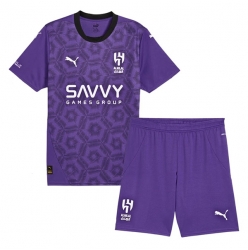 Al-Hilal Tredjedraktsett Barn 2024-25 Kortermet (+ Korte bukser)
