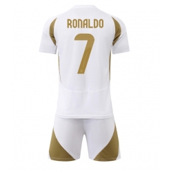 Al-Nassr Cristiano Ronaldo #7 Tredjedraktsett Barn 2024-25 Kortermet (+ Korte bukser)
