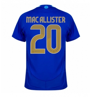 Argentina Alexis Mac Allister #20 Bortedrakt Copa America 2024 Kortermet