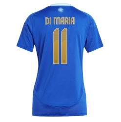 Argentina Angel Di Maria #11 Bortedrakt Dame Copa America 2024 Kortermet