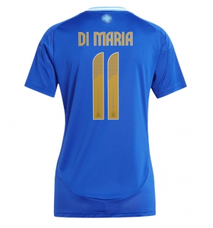 Argentina Angel Di Maria #11 Bortedrakt Dame Copa America 2024 Kortermet