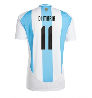 Argentina Angel Di Maria #11 Hjemmedrakt Copa America 2024 Kortermet