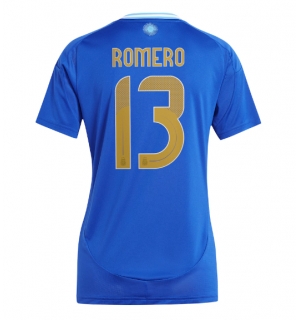 Argentina Cristian Romero #13 Bortedrakt Dame Copa America 2024 Kortermet