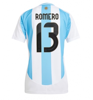 Argentina Cristian Romero #13 Hjemmedrakt Dame Copa America 2024 Kortermet