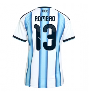 Argentina Cristian Romero #13 Hjemmedrakt Dame VM 2026 Kortermet